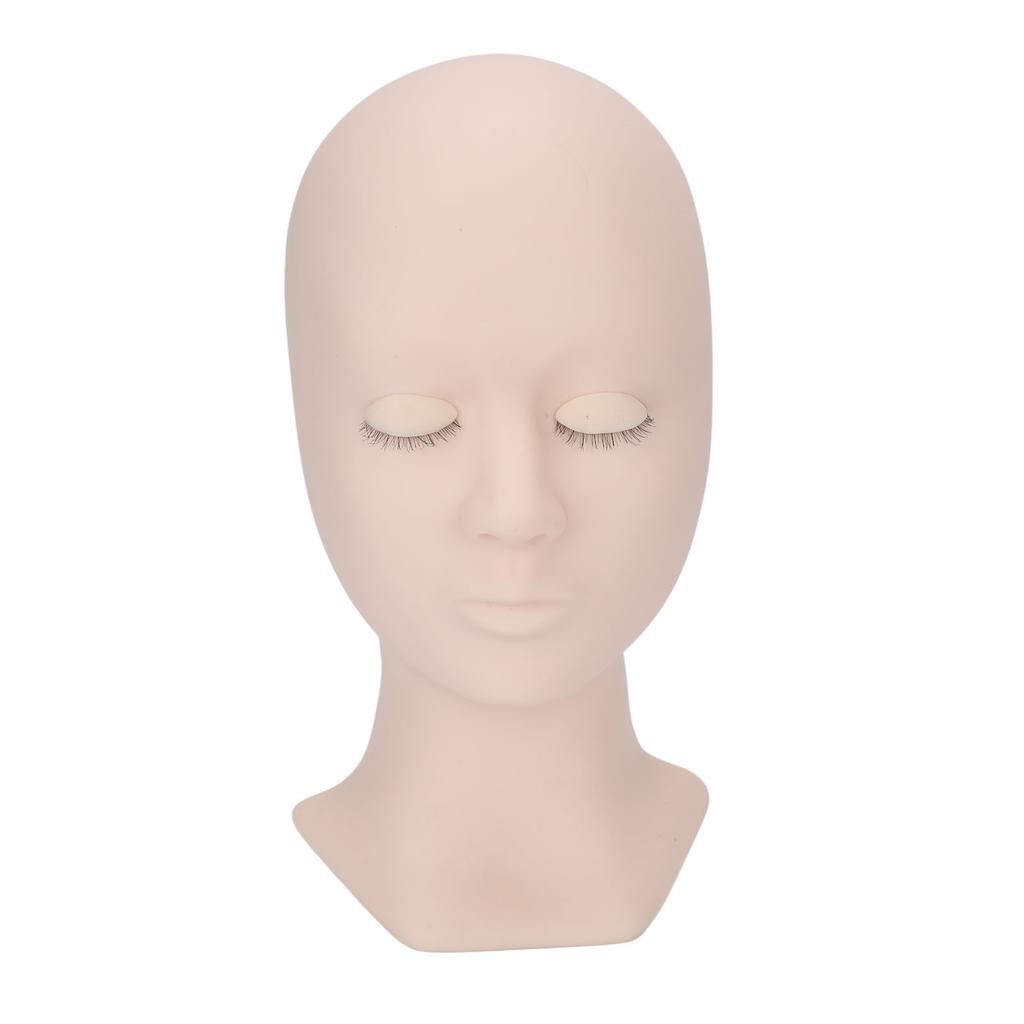 Наращивание ресниц, тренировочная голова манекена, мягкие силиконовые съемные веки, реалистичная тренировочная голова