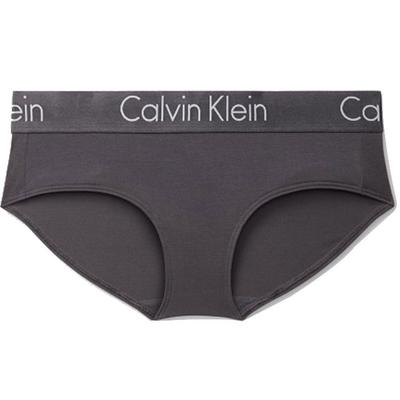 Дышащие трусы-хипстеры с логотипом, женское нижнее белье, серое QP1057A-04A