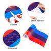 kyapx5 Car Sticker M Color Stripes Rally Side Hood Racing Motorsport Vinyl Decal Sticker Strip Bumper Engine Cover For BMW 117"/4.5m