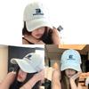 Letter Casual Ban Embroidered Baseball Cap Sun Protection Breathable Hat Gift
