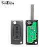[SUAYMAK] Автомобильный ключ дистанционного управления для Citroen 2 кнопки/433 МГц/ID46 PCF7961 чип/HU83/VA2/FSK/CE0536