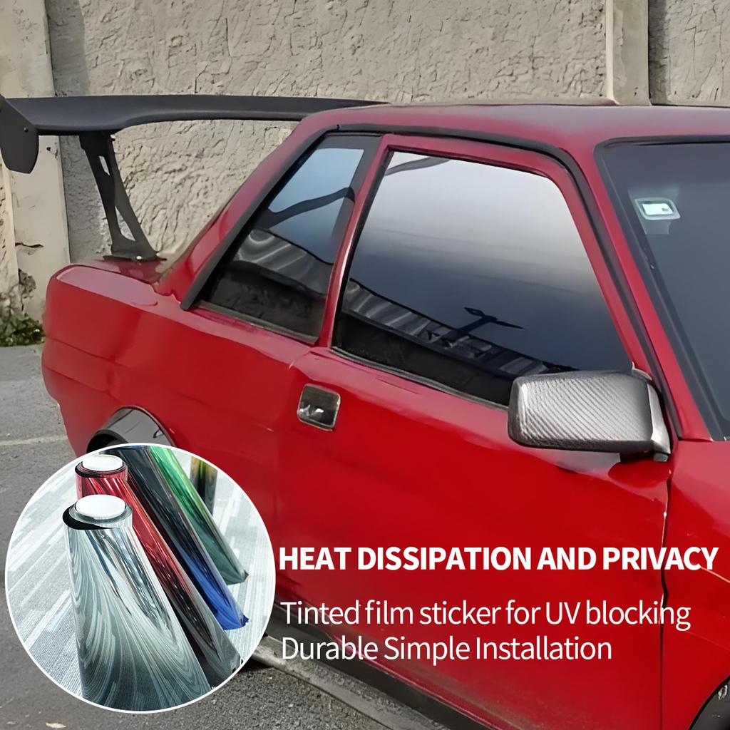 Градиентная солнечная тонировочная пленка для окон, пленка, меняющая цвет, солнцезащитный козырек для автомобиля, лобовое стекло, солнцезащитный козырек, универсальная теплоизоляция