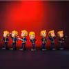 Милый Бобовая Голова Vault Boy Полный Набор Аниме Фигурка Действия Игрушки Статуя Коллекция Модель Кукла Настольное Украшение Дисплей Игрушки Подарки