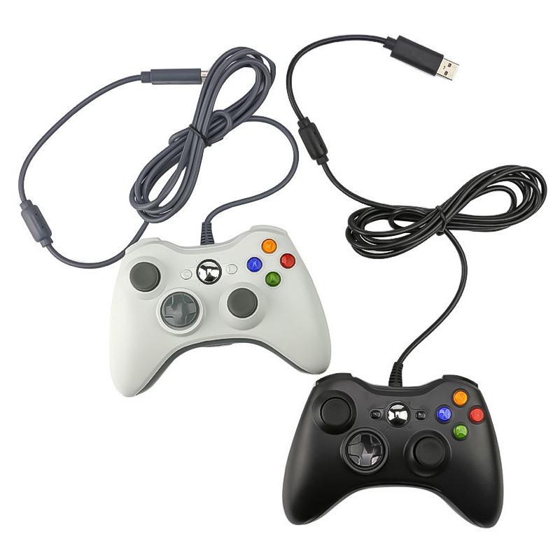 USB Wired Vibration Gamepad Joystick for PC Controller for Windows 7 / 8 / 10 No