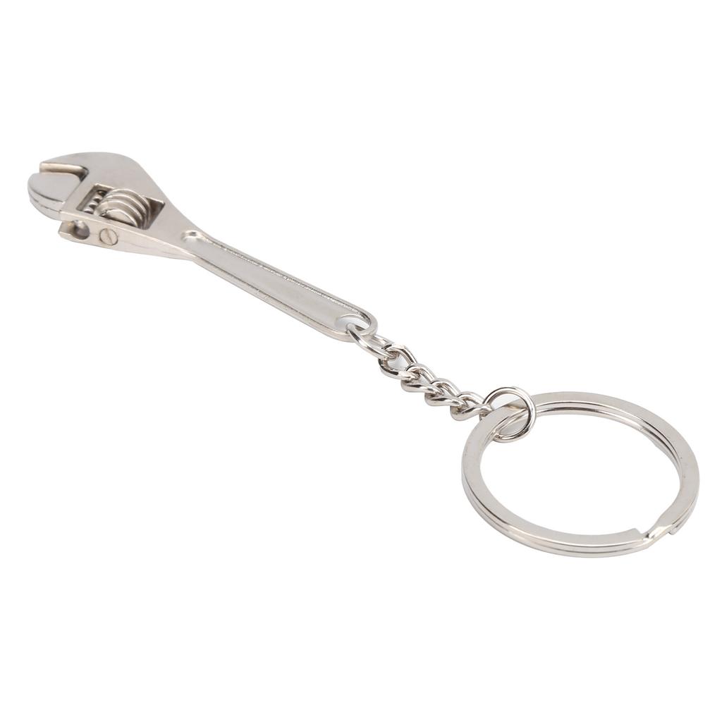 Wrench Keychain Miniature Zinc Alloy Keyfob Decoration Present for Parents Friends