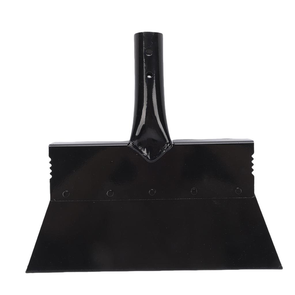 28CM Flat Shovel Head Multifunctional Heavy Duty Steel Scraper Shovel Tool for Garden Cleaning Weeding Snow Removal