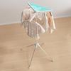 Stable Base Clothes Rack Portable Folding Clothes Rack with Stable Base Flexible Arm for Space-saving Drying Solution