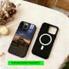 Чехол для телефона 'Истребители взлетают' для iPhone 17, 16, 15, 14, 13, 12, 11 Plus, Pro, Магнитный, Для беспроводной зарядки MagSafe