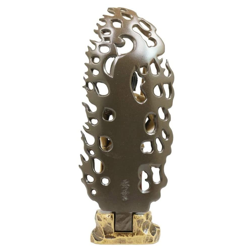 Желтый Fudo Myoo окрашенный сплав Fudo 15.5 см [статуя Будды] (Желтый Мюу)