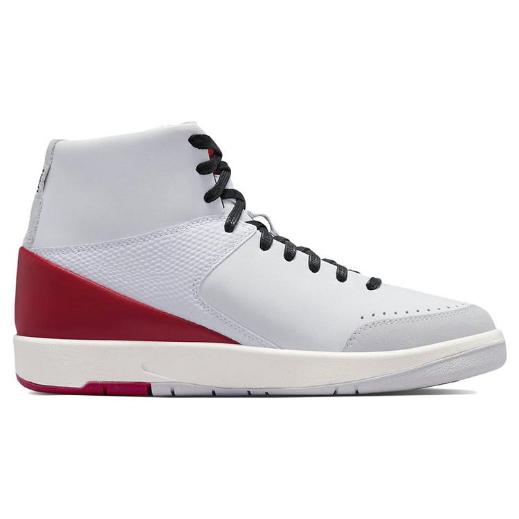 Кроссовки Air Jordan 2 Retro SE Женские Белые Gym-Red Sail DQ0558-160