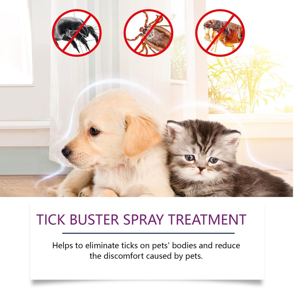 YEGBONG Pet Dewormer Spray Protect Your Beloved Pets with Gentle Ingredients and Healthy Bug Spray.