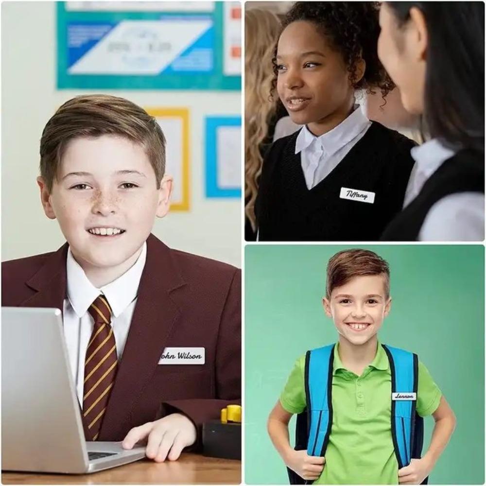 10 шт./компл. Булавки Пустая деревянная брошь DIY Сублимационная бирка с именем Простой идентификатор имени для офиса