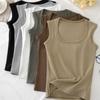New Style Small Vest Sling Inner Sleeveless Top Women's Summer Outer Wear Short Base Shirt T-shirt