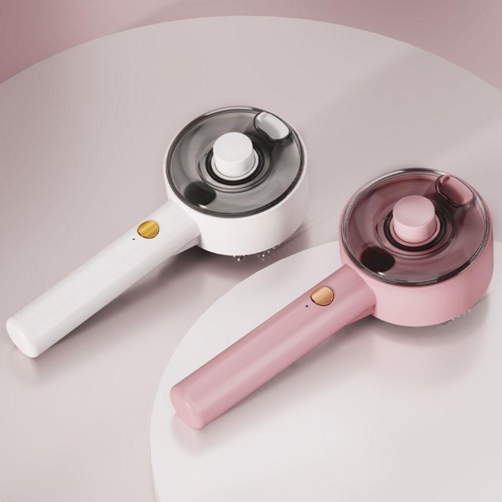 One Button Pet Cleaning Spray Adjustable Pet Grooming Comb Pet Electric Steam Brush For Grooming