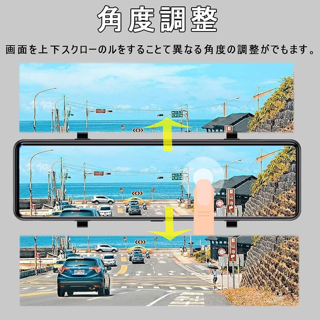 Привод переднего и заднего зеркала, изготовленного из SONY IMX335 4K 8 миллионов 12 сверхширокий, оснащенный шумоподавляющей выделенной правой камерой контурного воздействия постоянной парковки