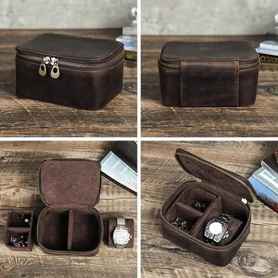 Органайзер для часов, универсальный, ручной работы, с одним отделением, небольшой дорожный органайзер для ювелирных изделий