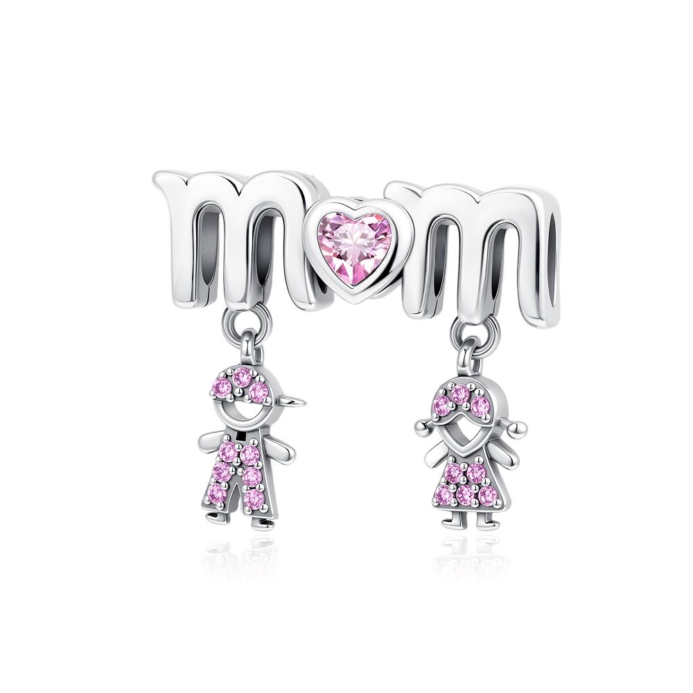 Новый Медный Подвеска-шарм Принц-лягушонок Счастливый Друг Сестра Мама Питомец Любовь Бусина Подходит для Оригинального Браслета Ювелирные Изделия Торт Подарок