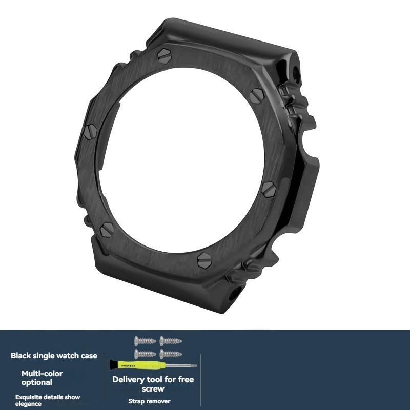 GA2100 металлический корпус ремешок Для Casio G-SHOCK ga2100 GA2110 GA-B2100 нержавеющая сталь Ремешок для часов Модификация solid Безель Аксессуары