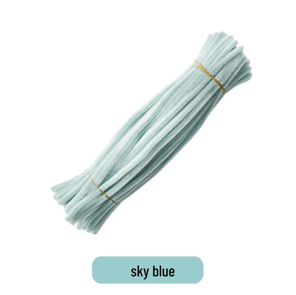 Набор разноцветных синельных проволок для творчества: Зашифрованные, изменяемые ершики для детских образовательных проектов