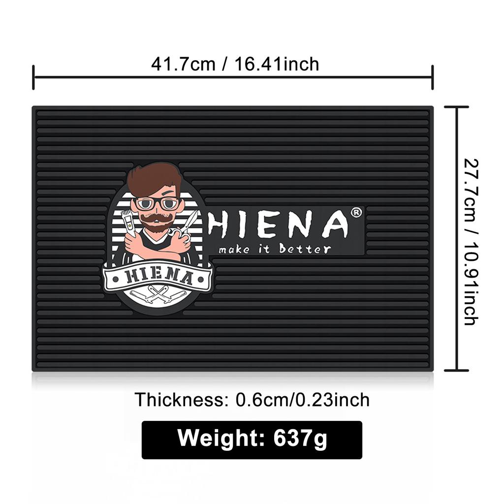 Парикмахерский противоскользящий термостойкий коврик для органайзера парикмахерских инструментов Haiyina Аксессуары для парикмахерской станции 50x70 см