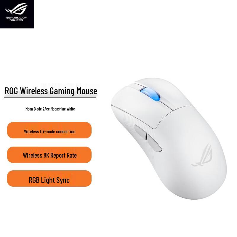 ROG Gladius II Ace Tri-Mode Wireless Gaming Mouse