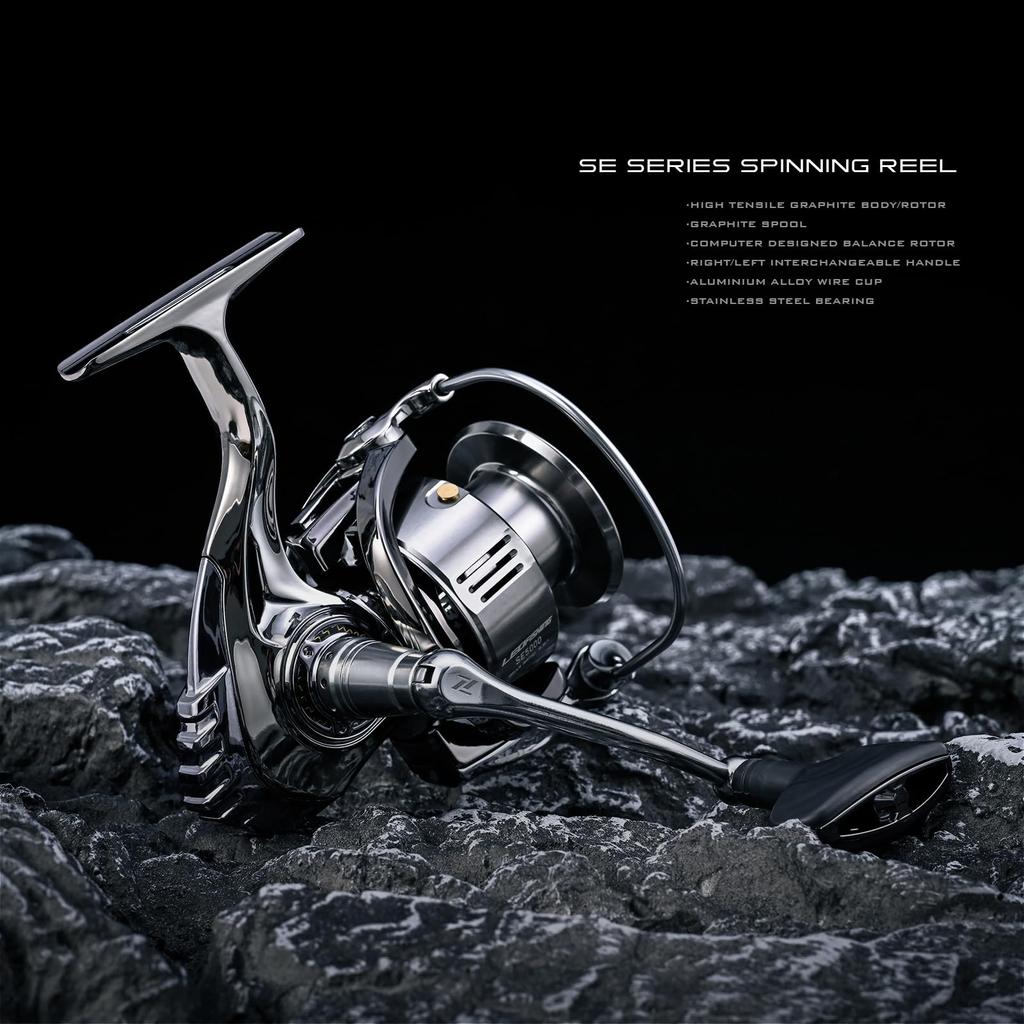 Spinning Bearing Fishing Reel Smooth and Powerful Spinning Reel for Saltwater Freshwater Reel,13+1