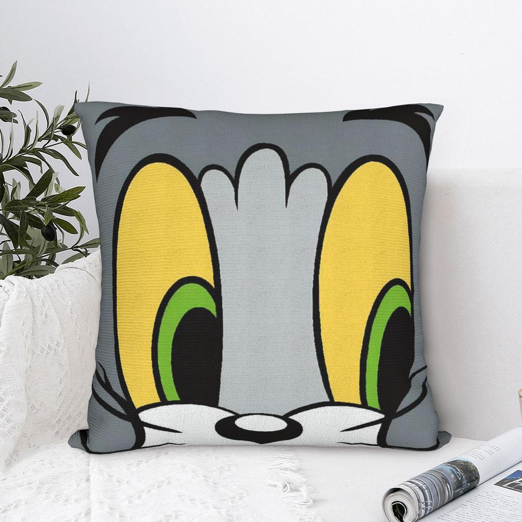 Good Friends Pillow Cover Jerrys and Toms Funny Pillow Case For Living Room Sofa Comfy Cushion Cover Birthday Gift