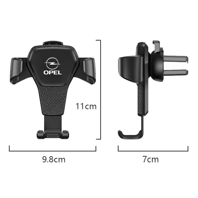 Gravity Car Phone Holder Air Vent Handset Fixed Brace For Opel Corsa D Astra Insignia Mokka Adam Combo OPC Vauxhall Vectra