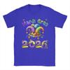 Mardi Gras  Jester Unisexs T Shirt  Funny Tees Short Sleeve O Neck TShirts Cotton Classic Tops
