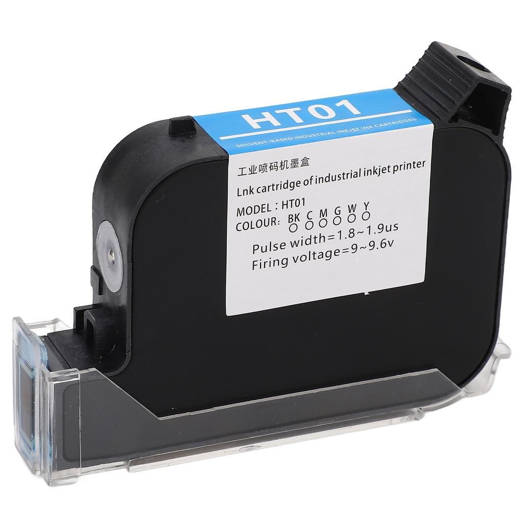 12.7mm Inkjet Printer Ink Cartridge Handheld Coding Machine Quick Drying Invisible Cartridge 42ML
