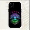 Чехол для телефона "Древо Жизни Космос" для iPhone 16,15,14,13,12,11, Pro, X, XS, Max, XR, Plus, Mini Мягкий Черный Чехол