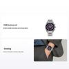 Серия Eco-Drive Водонепроницаемость 100M Кварцевый механизм Титановый металлический ремешок 43 мм Фиолетовый циферблат Унисекс часы BY1010-81Z