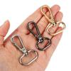 1pcs Metal Split Ring DIY KeyChain Lobster Clasp Bags Strap Buckles Hook Collar Carabiner Snap