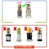 Запасные части для блендера NutriBullet 600 Вт, 900 Вт, включая прокладку лезвия экстрактора, амортизатор и шестерню