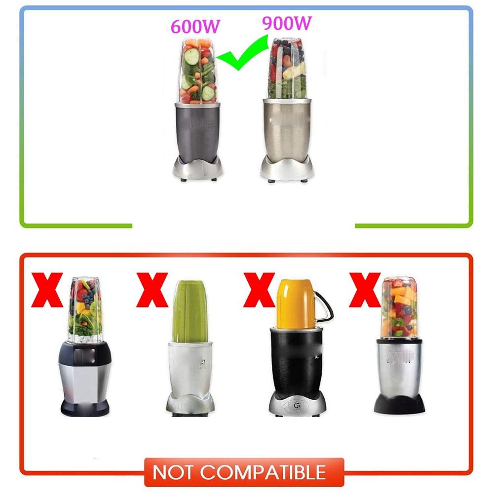 Запасные части для блендера NutriBullet 600 Вт, 900 Вт, включая прокладку лезвия экстрактора, амортизатор и шестерню