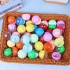 50 ШТ. DIY Полые Шары Пластиковый Шар Наполняемый Шар-Елочное Украшение Домашняя Вечеринка Подарочная Коробка Декор Свадебная Вечеринка Подарки