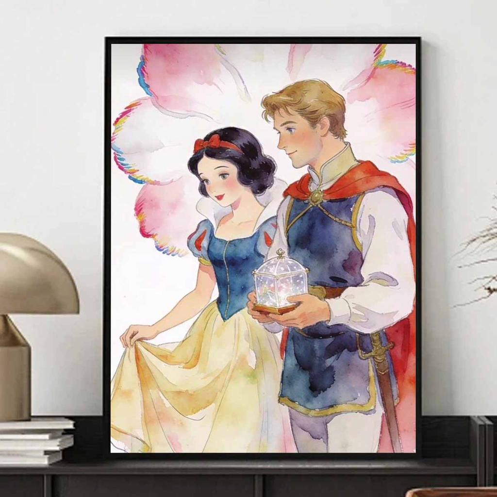 Disney Белоснежка и Принц Алмазная Мозаика Арт-Набор Ручная Работа DIY Домашний Декор