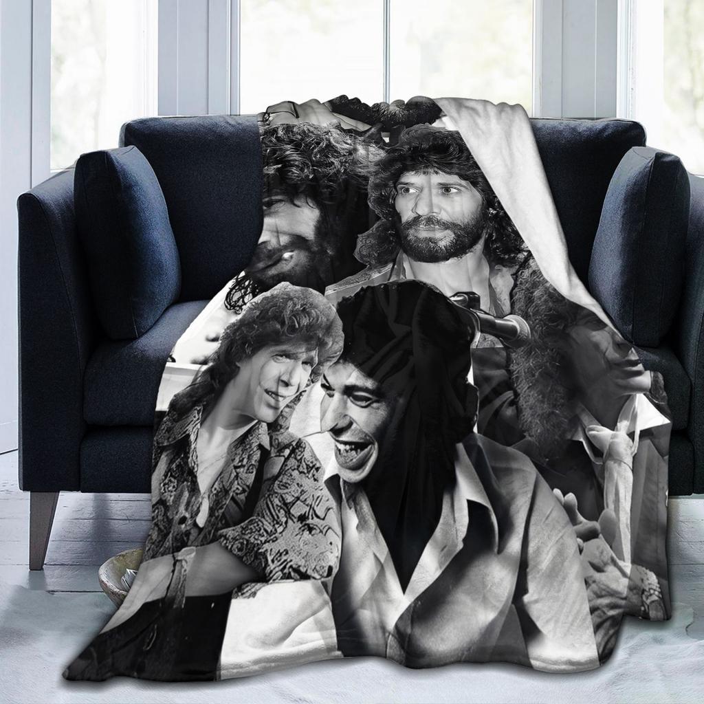 Camarons De La Isla Flamenco Singer Wool Fashion Blanket Music Rock Funny Throw Fashion Blanket for Home 125*100cm Ultra-Soft