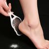 [Professional Foot Care Tool] Stainless Steel Foot File 2pcs Professional Trimmer, Durable & Sturdy with Safety Splash Guard for Home SPA Nail Care