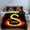 "Black 1905 S Logo Bedding Set" Bedding Duvet Cover Set Duvet Cover Pillowcases (1 * Duvet Cover 2 * Pillowcases, without duvet insert)