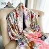 High-quality Luxurious Silk Scarves Headband Scarfs Neck Scarf For Women Chain Silk Scarf Women's Decorative Shawl