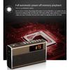 Retro Mini FM Radio Portable Radio Receiver Bluetooth Speaker With Built-in Speaker Band Gift For The Elderly