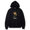Harajuku Toy Bear Print Hooded Sweatshirts Streetwear Hip Hop Casual Pullover Hoodies 2021 Unisexs Fashion Outwear Clothing Unisex