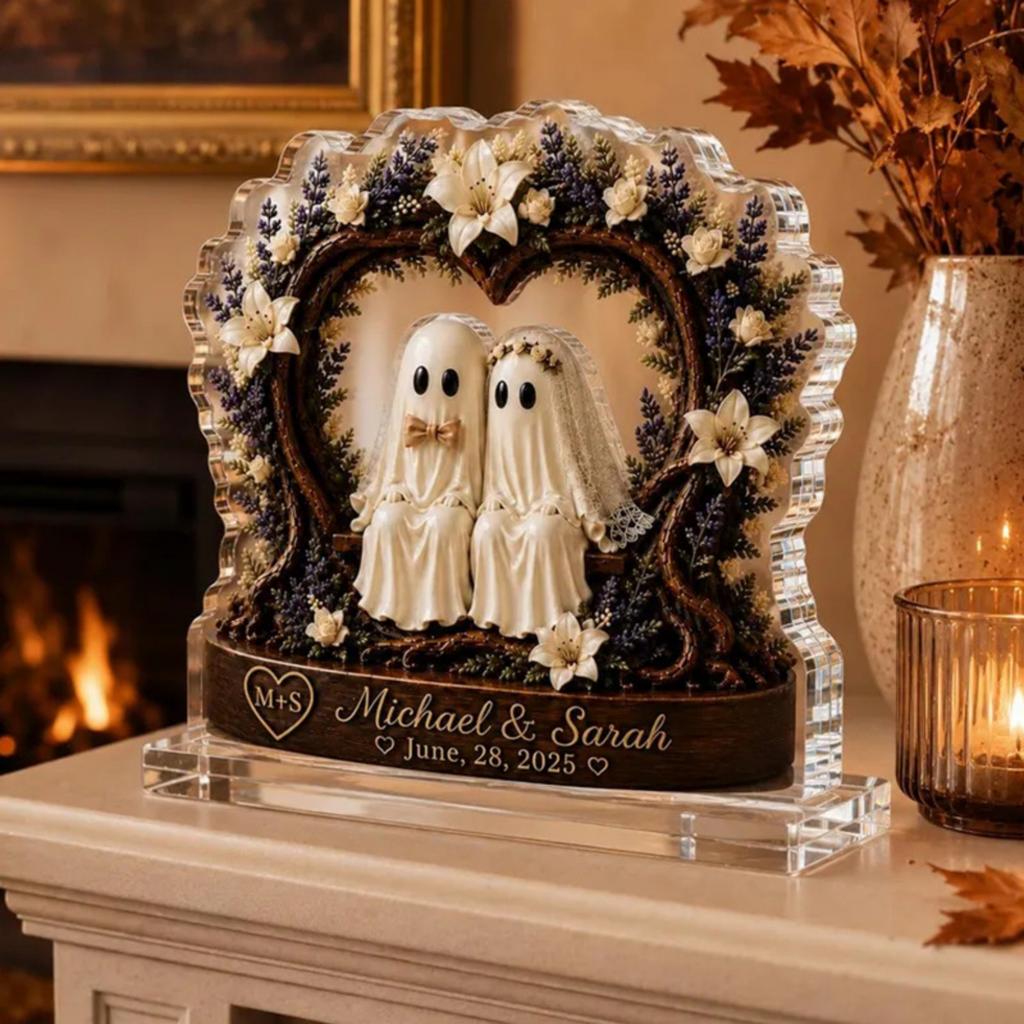 Customizable Halloween Acrylic Tabletop Decoration for Party and Home Decor
