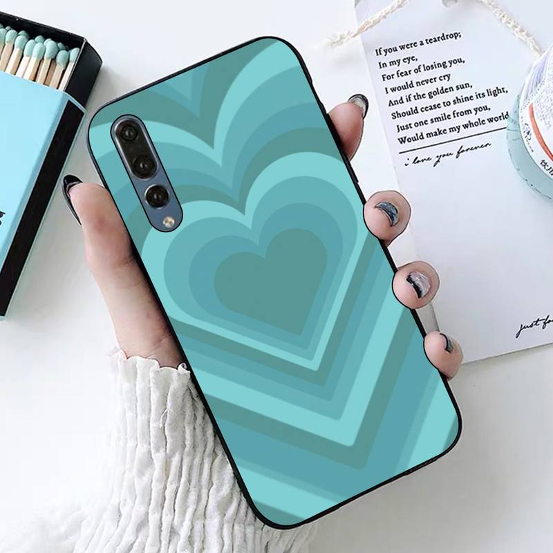 INS Fashion Sweet Love Heart чехол для телефона Huawei P30 40 20 10 8 9 lite pro plus Psmart2019
