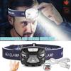 Portable Body Motion Sensor Headlight USB Rechargeable Headlamp Nduction Head Front Light Waterproof Head Flashlight Head Torch
