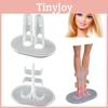 Transparent Cartoon Doll Stand Holder Toy Accessories Plastic Display Bracket 9g Factory
