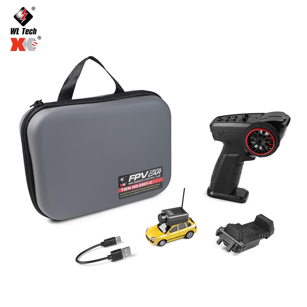 Mini 6401 Rc Camera Car with Remote Control 1/64 720P FPV Camera Vehicle with Gyroscope RC Racing Car Toy for Children