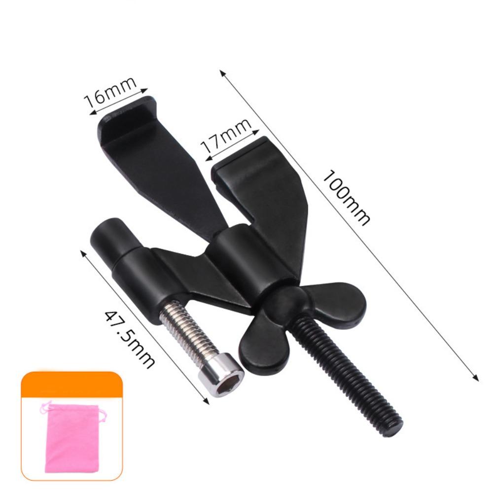 Adjustable Travel Door Lock Stainless Steel Heavy Duty Door Stopper Portable Lightweight Butterfly Door Stopper Home & Apartment