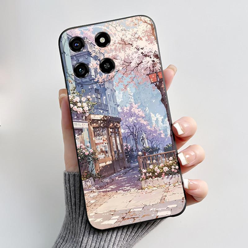 Чехол Для Blackview Color 6 Чехол Для Телефона Роскошный Милый Крутой Мальчики Девочки Черный Матовый Мягкий Силикон Чехол Для Blackview Color6 Корпус